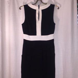 Maggy London black and white dress